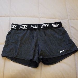 Gray Nike shorts